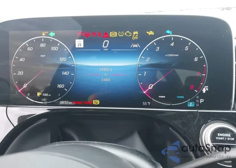 2025 Mercedes-Benz E 350 z USA, uszkodzony, nr VIN W1KLF4HB5SA135695